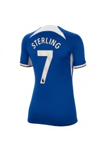 Fotbalové Dres Chelsea Raheem Sterling #7 Dámské Domácí Oblečení 2023-24 Krátký Rukáv